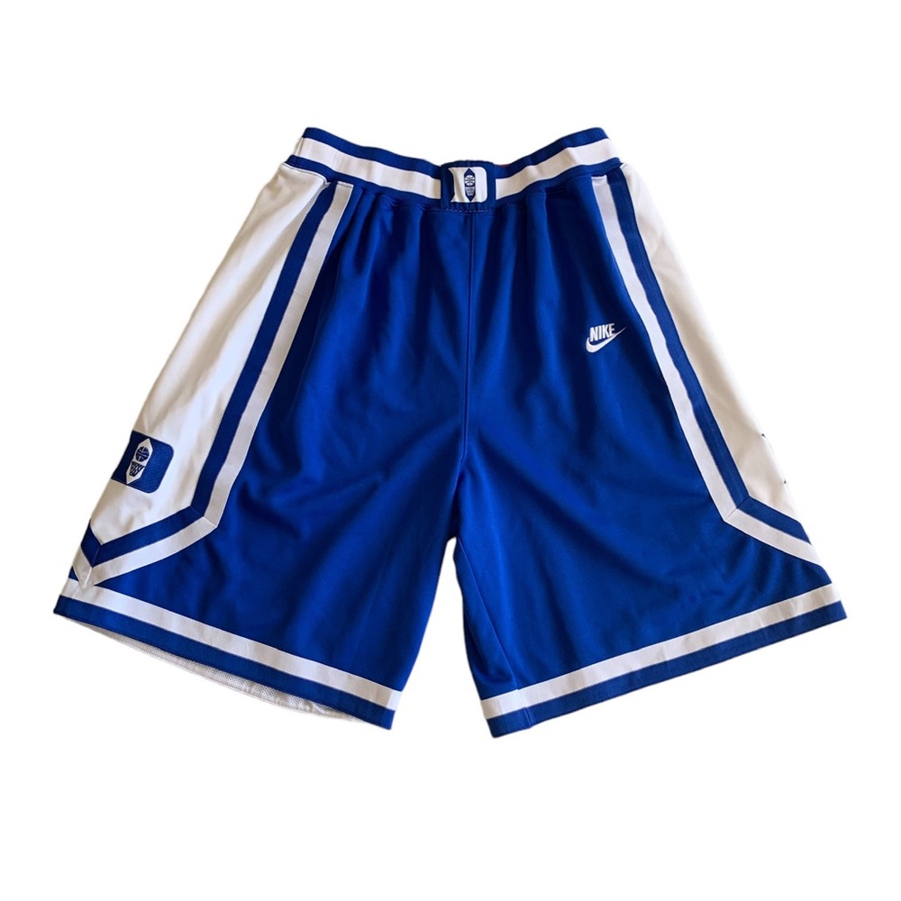 Men's Nike Duke Blue Devils NCAA Authentic Basketball Shorts Vintage - Large